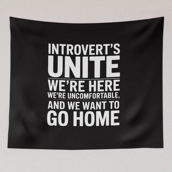 Item preview, Introverts Unite - Anti Social Gift designed and sold by CareTopping.