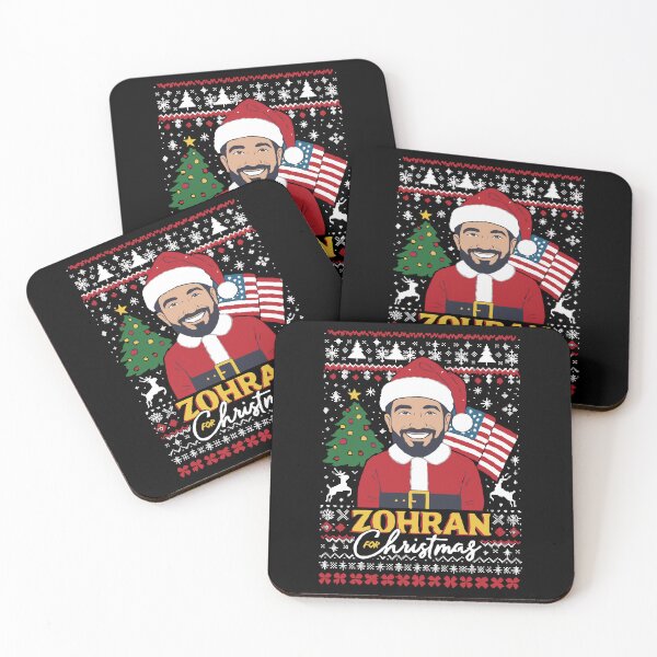 Item preview, Zohran For Christmas American Flag Ugly Sweater Christmas Design designed and sold by jakaun.