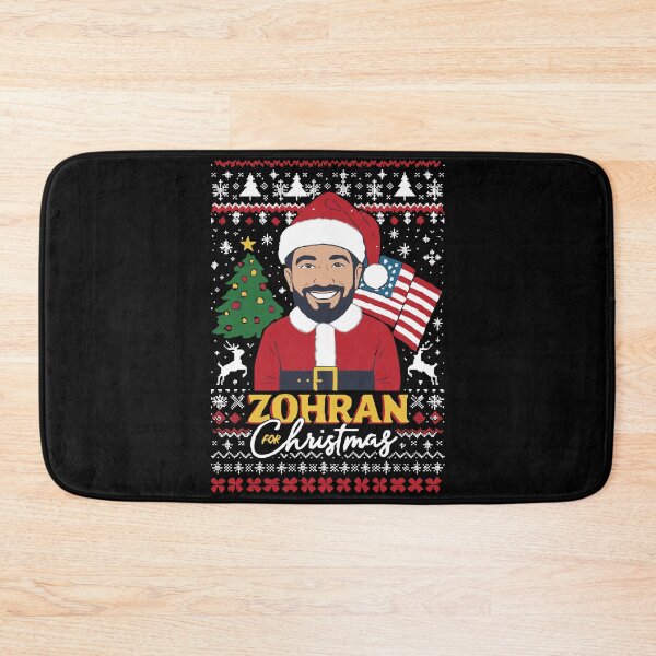 Item preview, Zohran For Christmas American Flag Ugly Sweater Christmas Design designed and sold by jakaun.