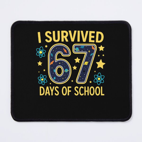 Item preview, I Survived 67 Days Of School Hanukkah 67 Festive Dreidel Gelt Design Six Seven 6 7 designed and sold by jakaun.