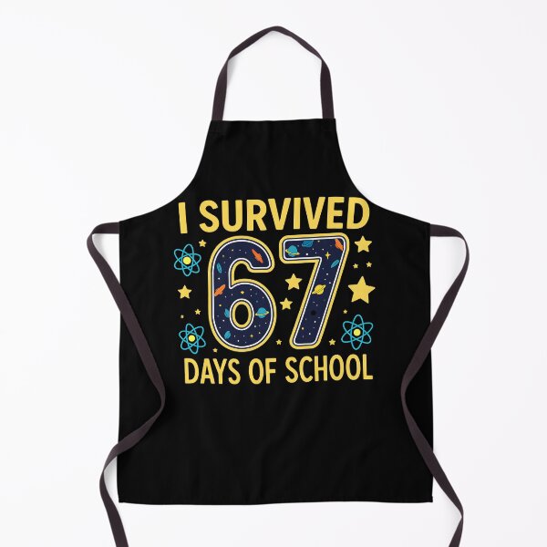Item preview, I Survived 67 Days Of School Hanukkah 67 Festive Dreidel Gelt Design Six Seven 6 7 designed and sold by jakaun.