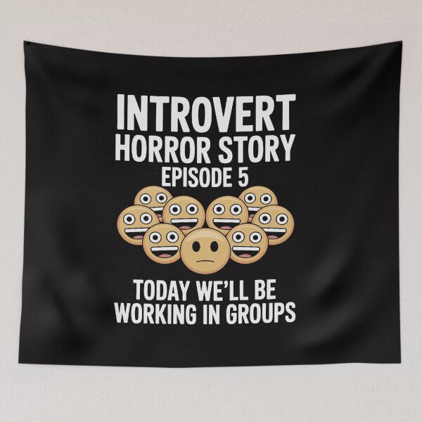 Item preview, Introvert Student Classroom School Humor designed and sold by CareTopping.