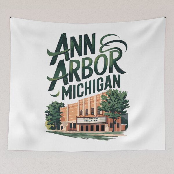 Item preview, Ann Arbor Michigan, Michigan, Ann Arbor designed and sold by MoMidoStore.