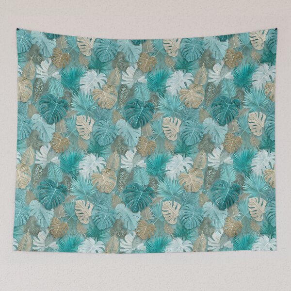 Item preview, Edgy Vibrant Tropical Floral Pattern For Baby Shower Gift designed and sold by RoyalStarsPatts.