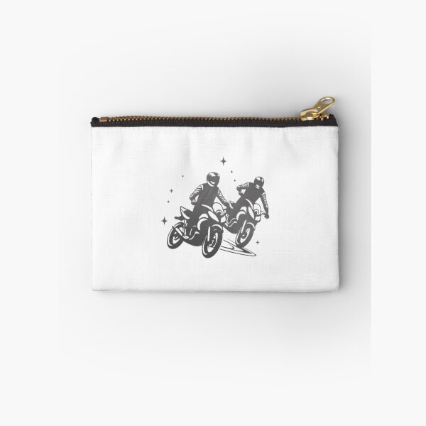 Item preview, Two motorbike riders turning in a race curve_11_Black paint designed and sold by Aariq.