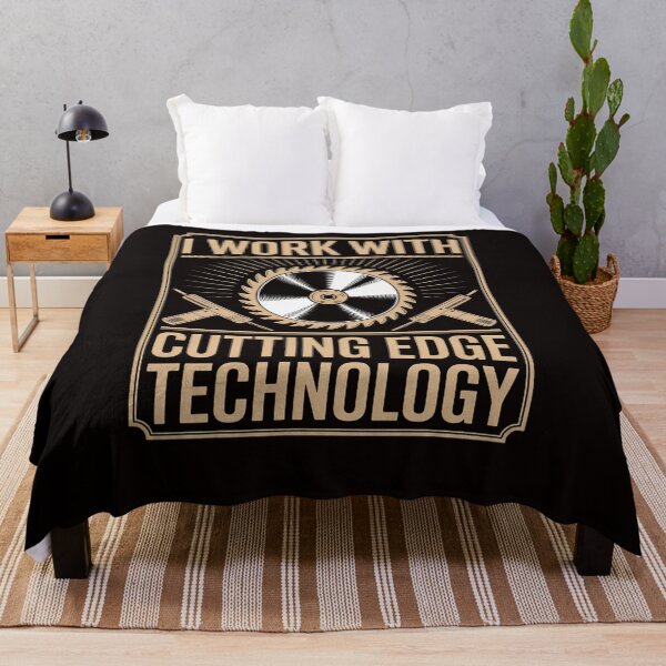 Item preview, I Work With Cutting Edge Technology designed and sold by LapFemile.