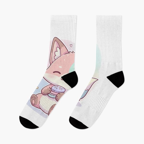 Item preview, Little Fox Enjoying a Treat designed and sold by BloodMoonDesigns.