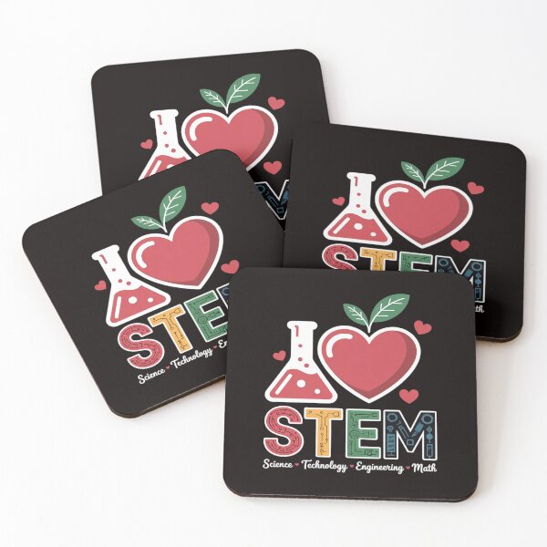 Item preview, I Love STEM Student Teacher 1st Day Of School Back To School Men Women Kids designed and sold by LapFemile.
