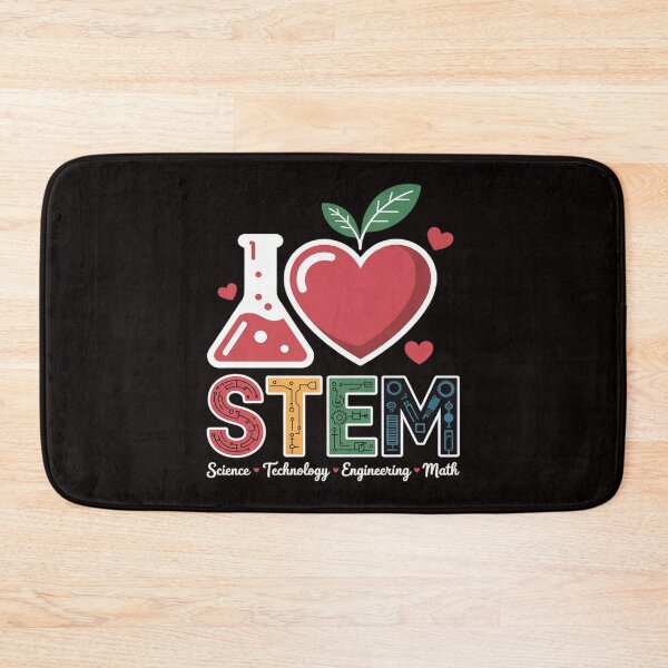 Item preview, I Love STEM Student Teacher 1st Day Of School Back To School Men Women Kids designed and sold by LapFemile.