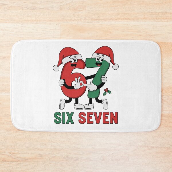 Item preview, Six Seven Santa Hat 67 Number Funny Christmas 6 7 Meme designed and sold by pansak.