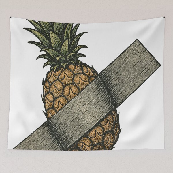 Item preview, Taped Pineapple parody designed and sold by CamaleonDesigns.