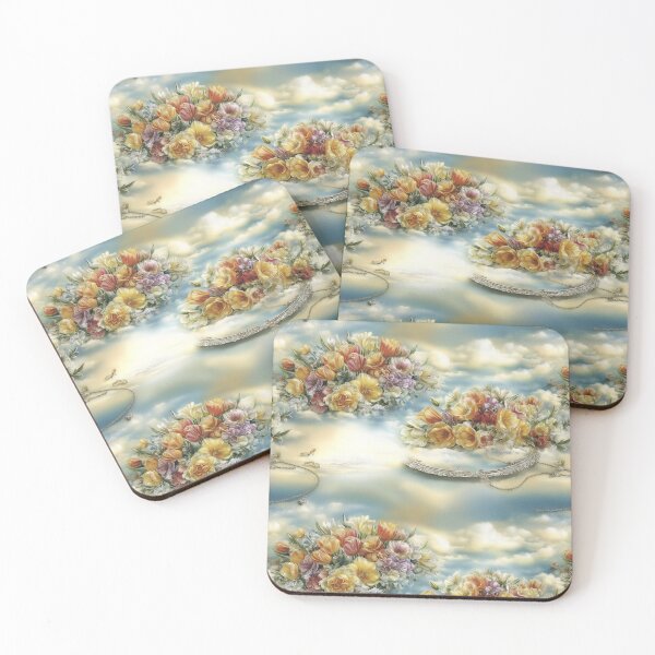 Item preview, Floral Bouquets Floating in a Dreamlike Sky designed and sold by Noitcaei.