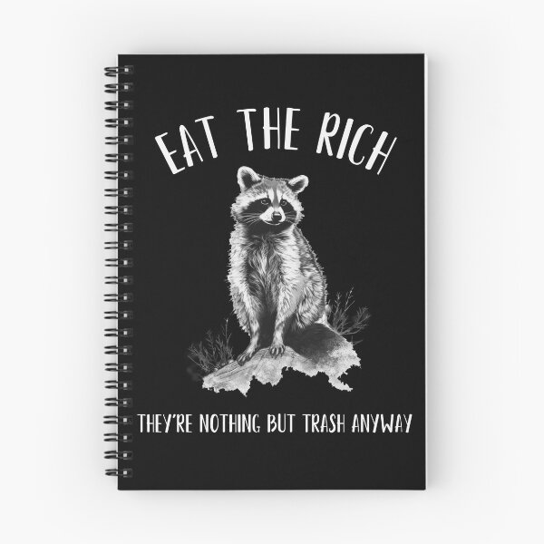 Item preview, Eat the Rich Raccoon They're Nothing But Trash Anyway Anarchist designed and sold by pansak.