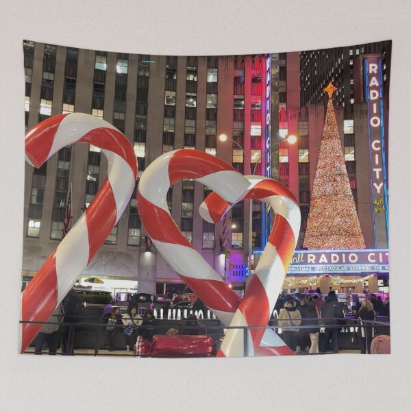Item preview, Did anyone notice the giant candy canes on 6th Ave designed and sold by NYConlineStore.