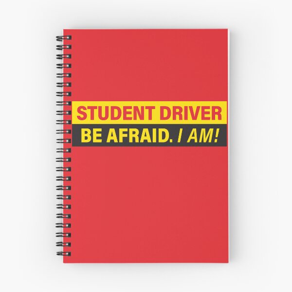 Item preview, Student Driver: Be Afraid, I am! designed and sold by 3 Funky Broads.