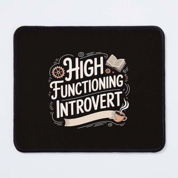 Item preview, High Functioning Introvert designed and sold by LapFemile.