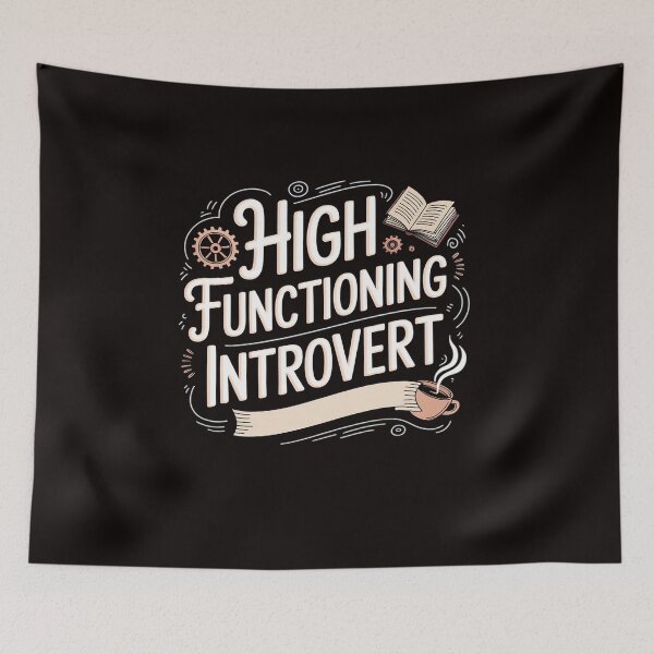 Item preview, High Functioning Introvert designed and sold by LapFemile.