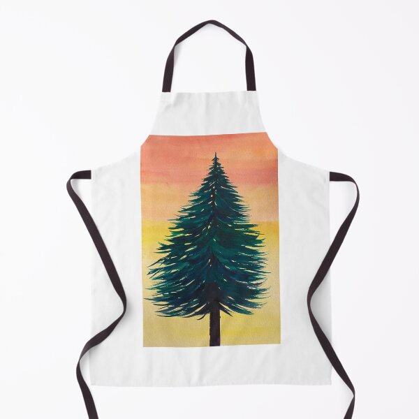Item preview, Pine Tree at Sunset designed and sold by Lisa Neuman Watercolors.