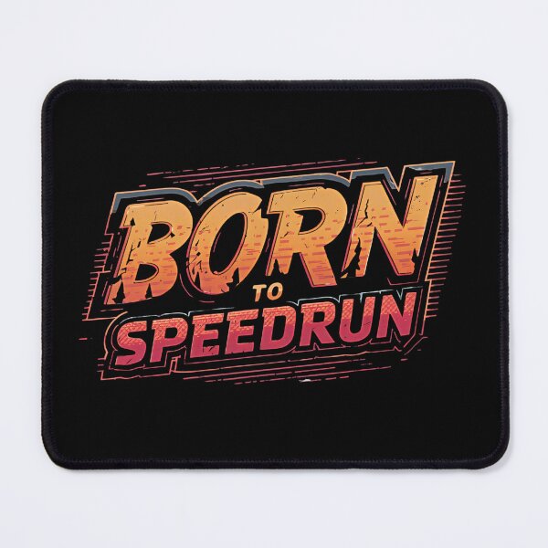 Item preview, Born to Speedrun – Vintage Distressed Gamer Design designed and sold by PHRASEandSTYLE.