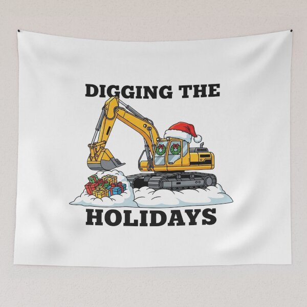 Item preview, Digging the Holidays 2025 Shirt - A Fun Christmas Apparel designed and sold by KINGWANI.