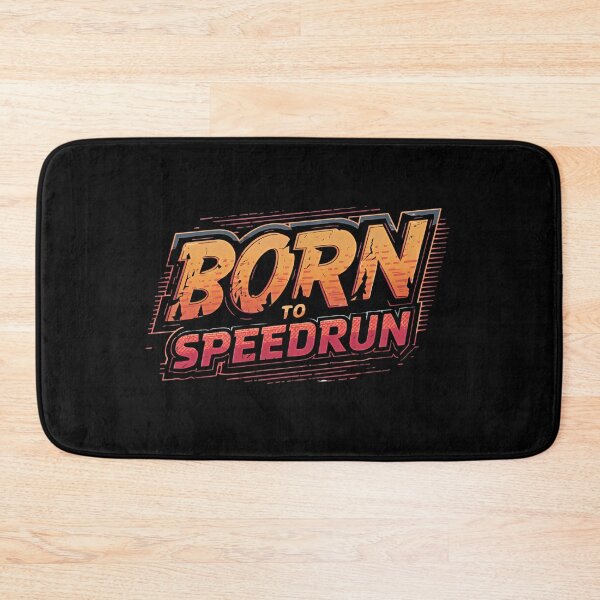 Item preview, Born to Speedrun – Vintage Distressed Gamer Design designed and sold by PHRASEandSTYLE.