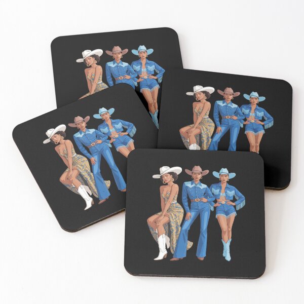 Item preview, Denim Black African American Cowgirl Western Country Texas designed and sold by ShelFisher.
