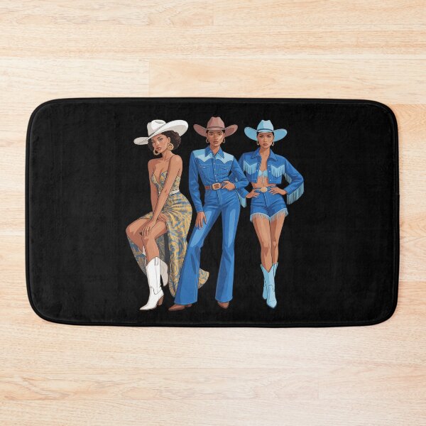 Item preview, Denim Black African American Cowgirl Western Country Texas designed and sold by ShelFisher.