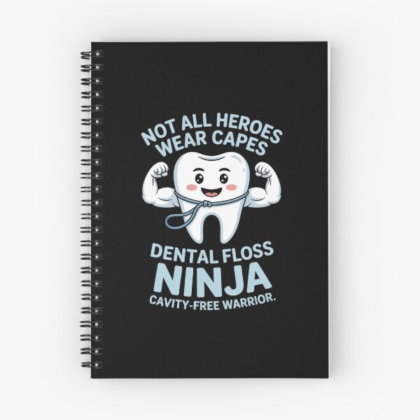Item preview, Dental Floss Ninja Cavity Free Warrior designed and sold by ShelFisher.