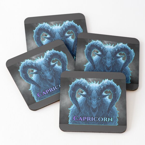 Item preview, Capricorn Ice Zodiac - Frozen Mountain Goat Winter Creature designed and sold by GreennieArt.