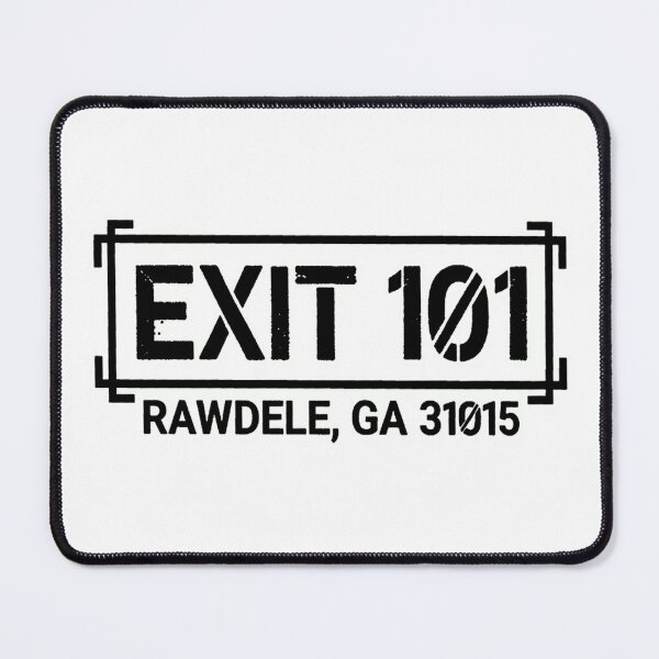 Item preview, EXIT 101 - BLACK with WHITE trim designed and sold by SELFSTYLED229.