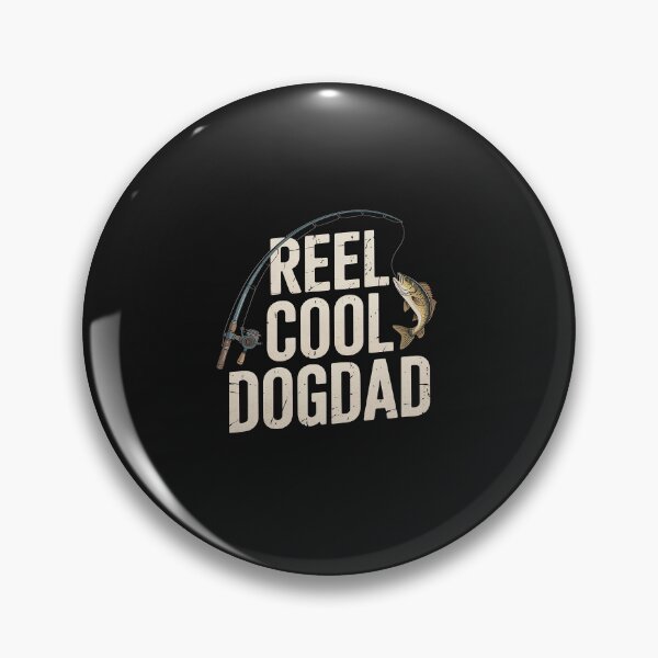 Item preview, Reel Cool Dog Dad vintage funny fishing rod gifts for Dogdad designed and sold by TAYLOROUSDALE.