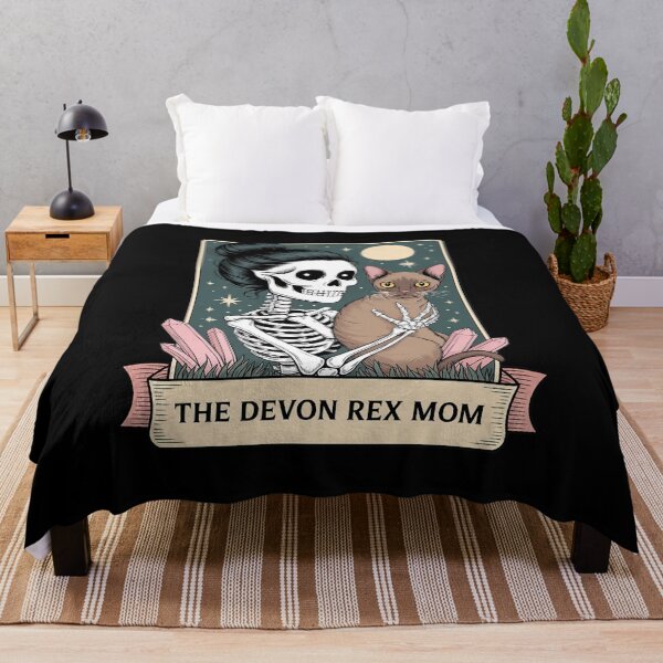 Item preview, Devon Rex Mom Tarot Card designed and sold by ShelFisher.