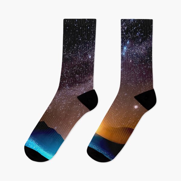 Item preview, Starlit Wanderer Under a Cosmic Sky designed and sold by Exodoi.