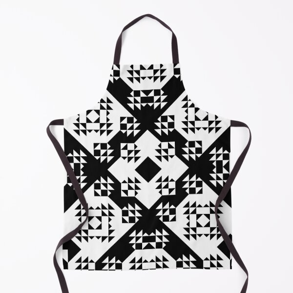 Item preview, Geometric Pattern 2 B&W designed and sold by ElleDubzArt.