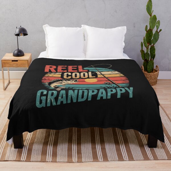 Item preview, Reel Cool Grandpappy vintage funny fishing rod gift grandpa designed and sold by TAYLOROUSDALE.