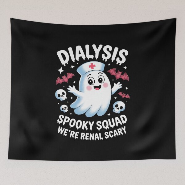 Item preview, Dialysis Spooky Squad Renal Halloween Nephrology Nurse designed and sold by ShelFisher.