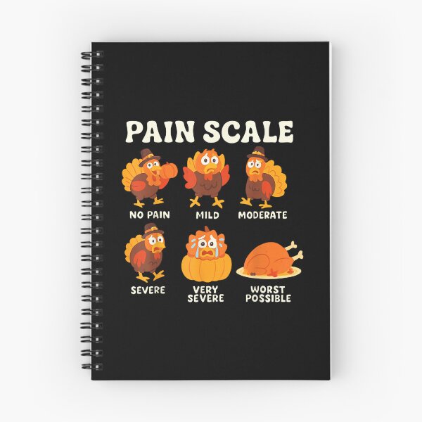 Item preview, Turkey Pain Scale - Nurse Trauma Thanksgiving designed and sold by Mehouter54.