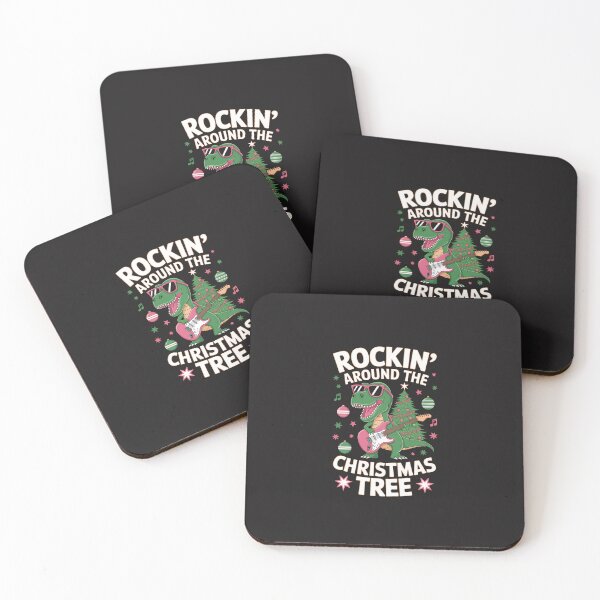 Item preview, Rocking Around The Christmas Tree T-rex Rock and Roll Guitar designed and sold by TAYLOROUSDALE.