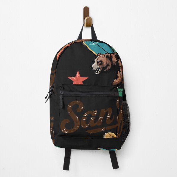 Item preview, San Diego California Beach Flag Bear Surf CA Vintage designed and sold by TAYLOROUSDALE.
