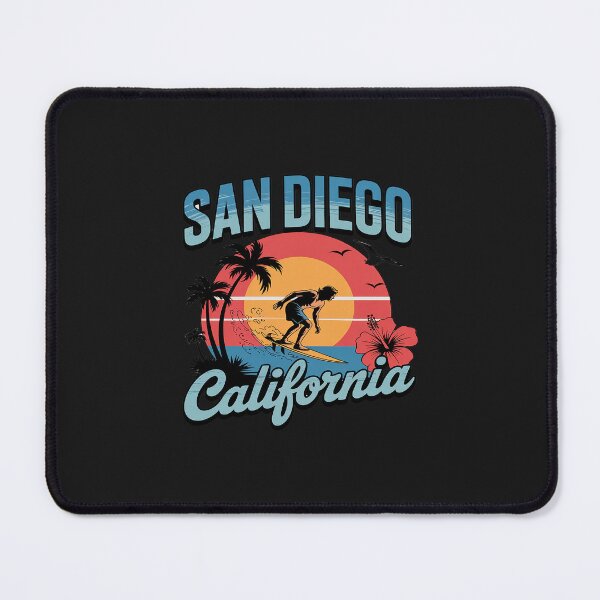 Item preview, San Diego California Beach Surf Summer Vacation designed and sold by TAYLOROUSDALE.