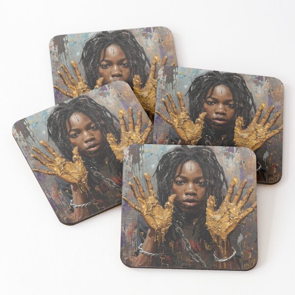 Item preview, Golden Liberation designed and sold by Unbroken-Canvas.