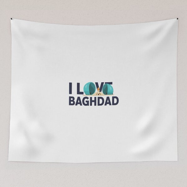 Item preview, I LOVE BAGHDAD Design designed and sold by VerizalShop.