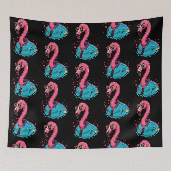 Item preview, Streetwear flamingo graffiti designed and sold by CamaleonDesigns.