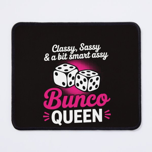Item preview, Bunco Gifts for Women & Bunco Dice Game Apparel Bunco Game Bunco Queen designed and sold by RatCurry.