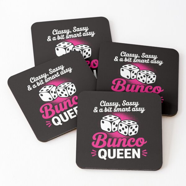 Item preview, Bunco Gifts for Women & Bunco Dice Game Apparel Bunco Game Bunco Queen designed and sold by RatCurry.