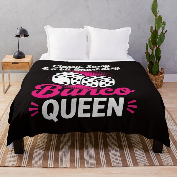 Item preview, Bunco Gifts for Women & Bunco Dice Game Apparel Bunco Game Bunco Queen designed and sold by RatCurry.
