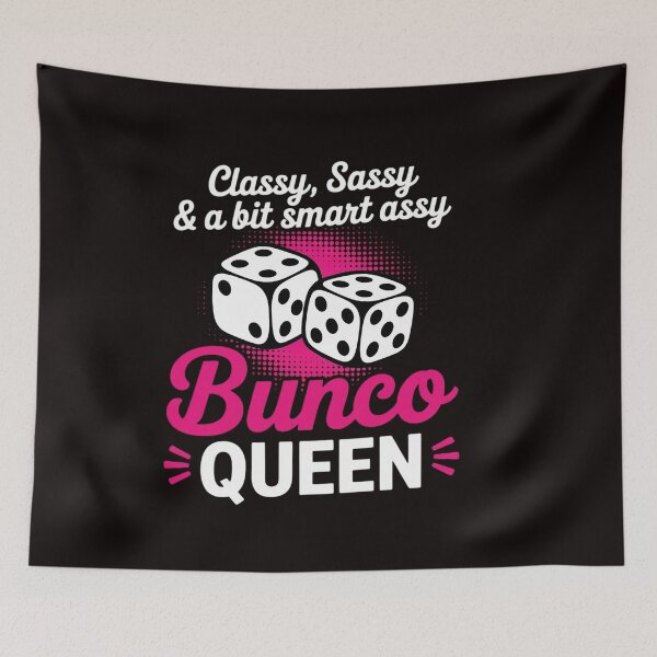 Item preview, Bunco Gifts for Women & Bunco Dice Game Apparel Bunco Game Bunco Queen designed and sold by RatCurry.