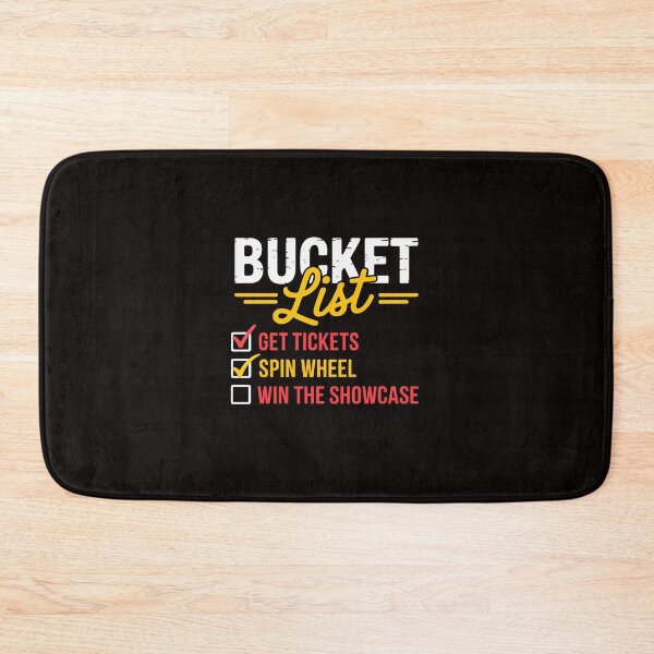 Item preview, Bucket List Get Tickets Spin The Wheel Win Game Show Gift designed and sold by RatCurry.