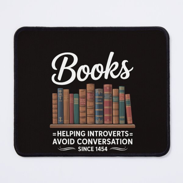 Item preview, Books helping introverts avoid conversation designed and sold by RatCurry.