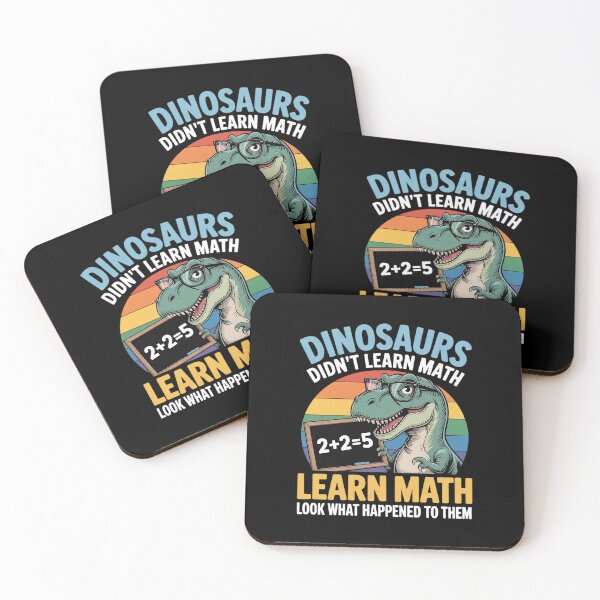 Item preview, Dinosaurs Didn't Learn Math Teacher designed and sold by ShelFisher.